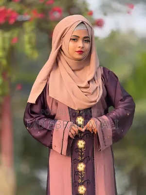 Flower Karchupi Burqa