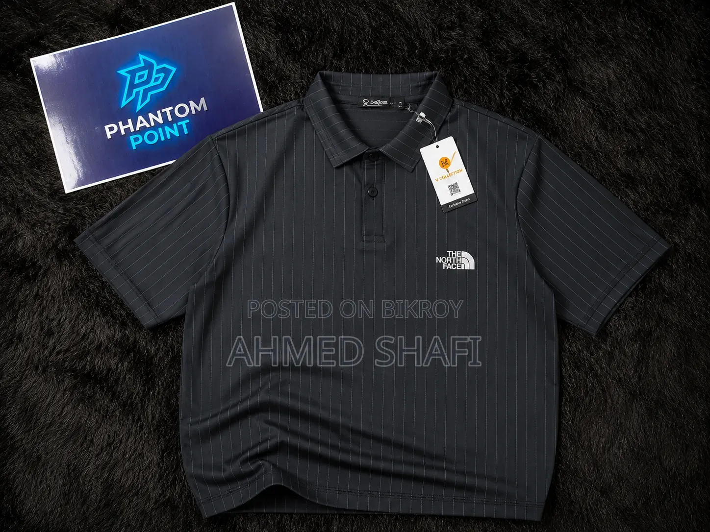 Phantom Point-এর প্রিমিয়াম এবং স্টাইলিশ ওভারসাইজড পোলো টি-শার্ট!