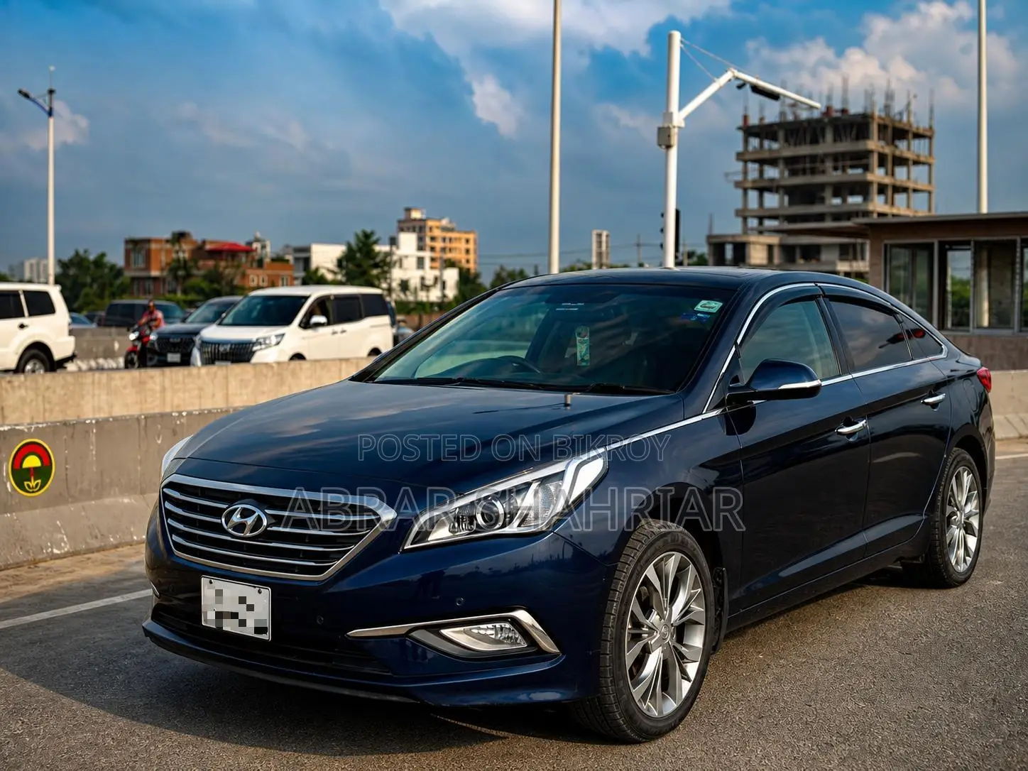 Hyundai Sonata Base Sedan Front-Wheel Drive (2.4L 4-cylinder 6-speed Automatic) 2017 Blue