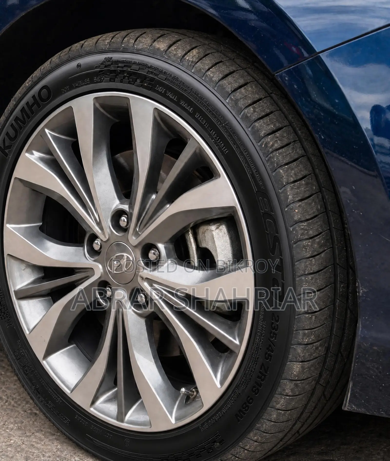 Hyundai Sonata Base Sedan Front-Wheel Drive (2.4L 4-cylinder 6-speed Automatic) 2017 Blue
