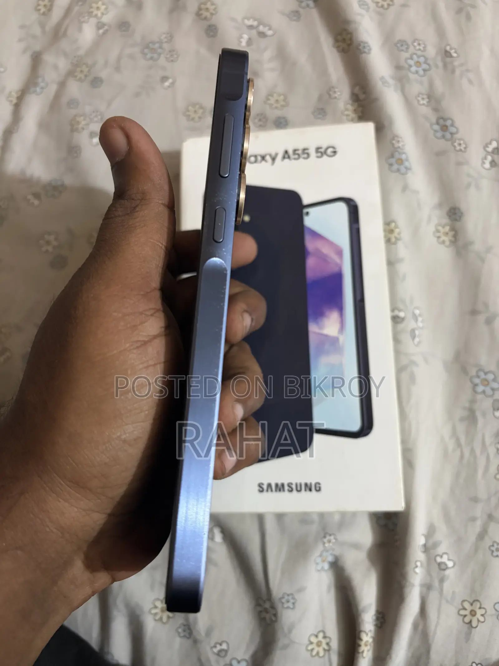 স্যামসাং গ্যালাক্সি এ৫৫ ১২৮ জিবি ব্লু