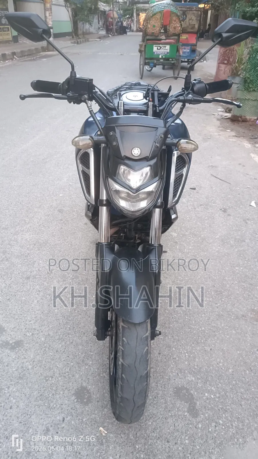 Yamaha FZS V3 2020 নীল