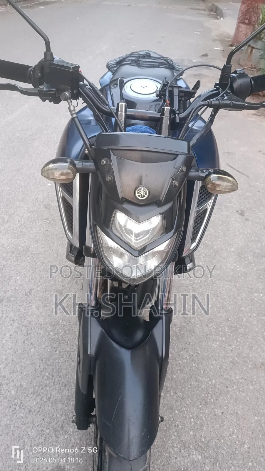 Yamaha FZS V3 2020 নীল