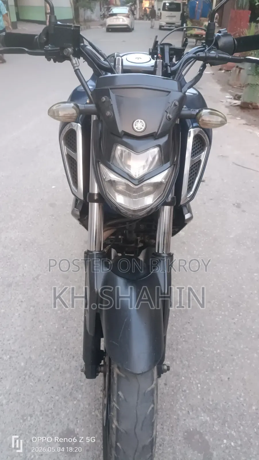 Yamaha FZS V3 2020 নীল