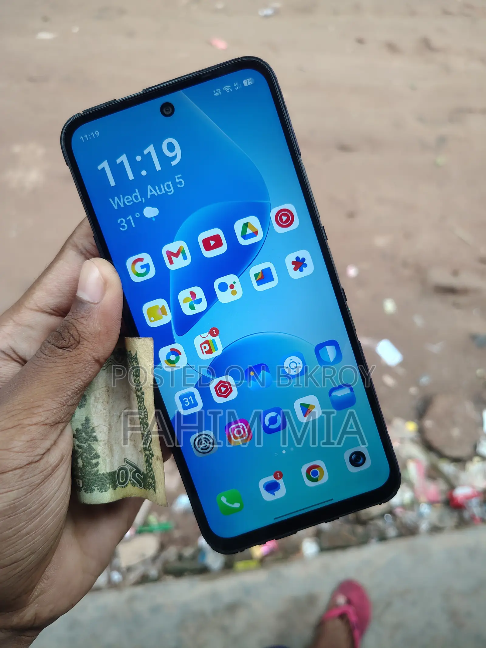 Infinix Hot 60i 256 GB Gray