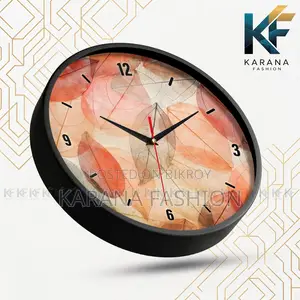 Karana Fashion (KW15) 12-Inch Autumn Leaves Wall Clock