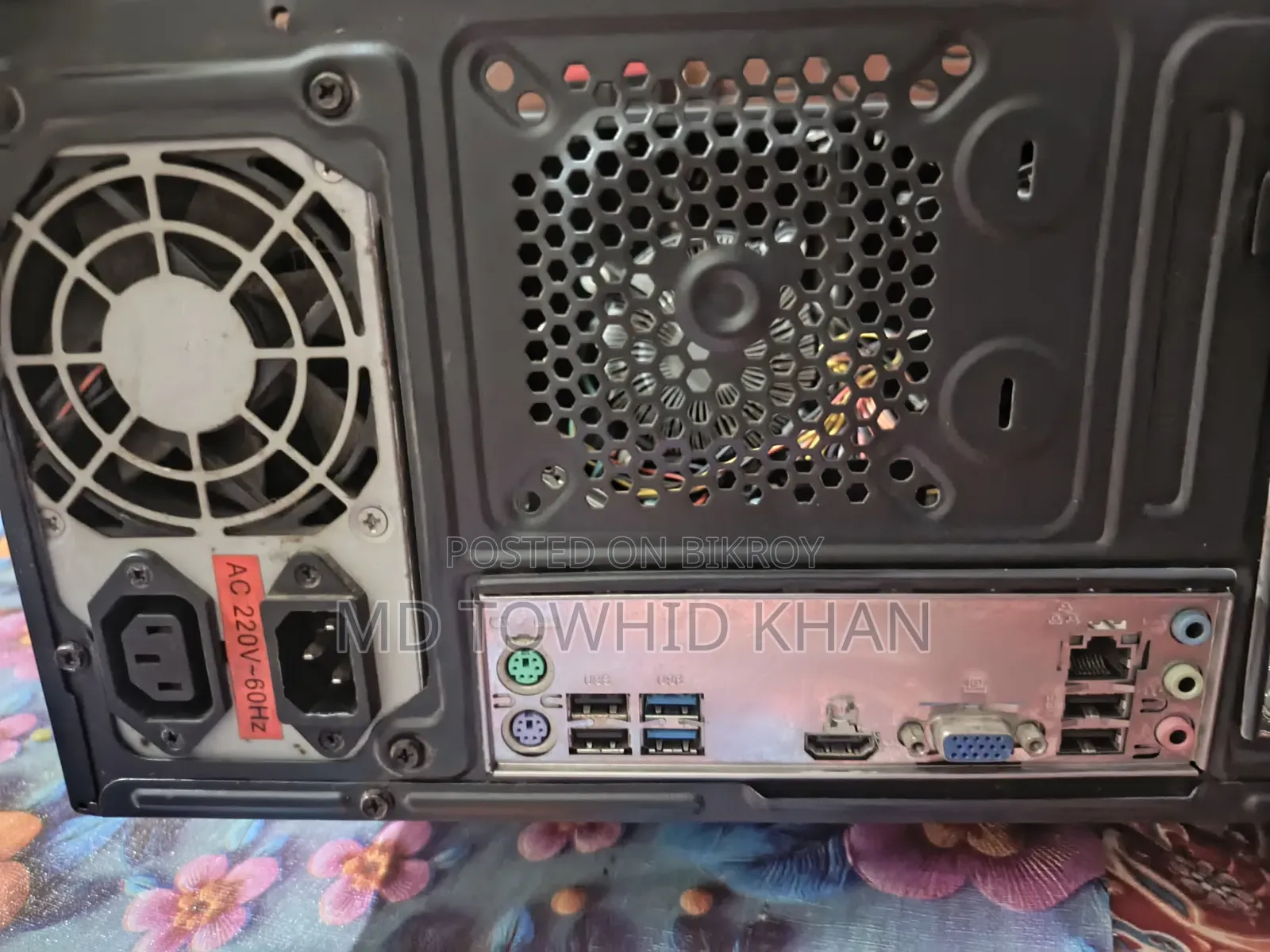 Desktop Computer MSI model 4GB Intel Core i3 SSD 128GB