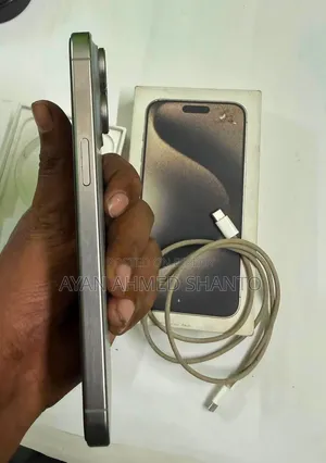 অ্যাপল আইফোন ১৫ প্রো ম্যাক্স ২৫৬ জিবি সিলভার