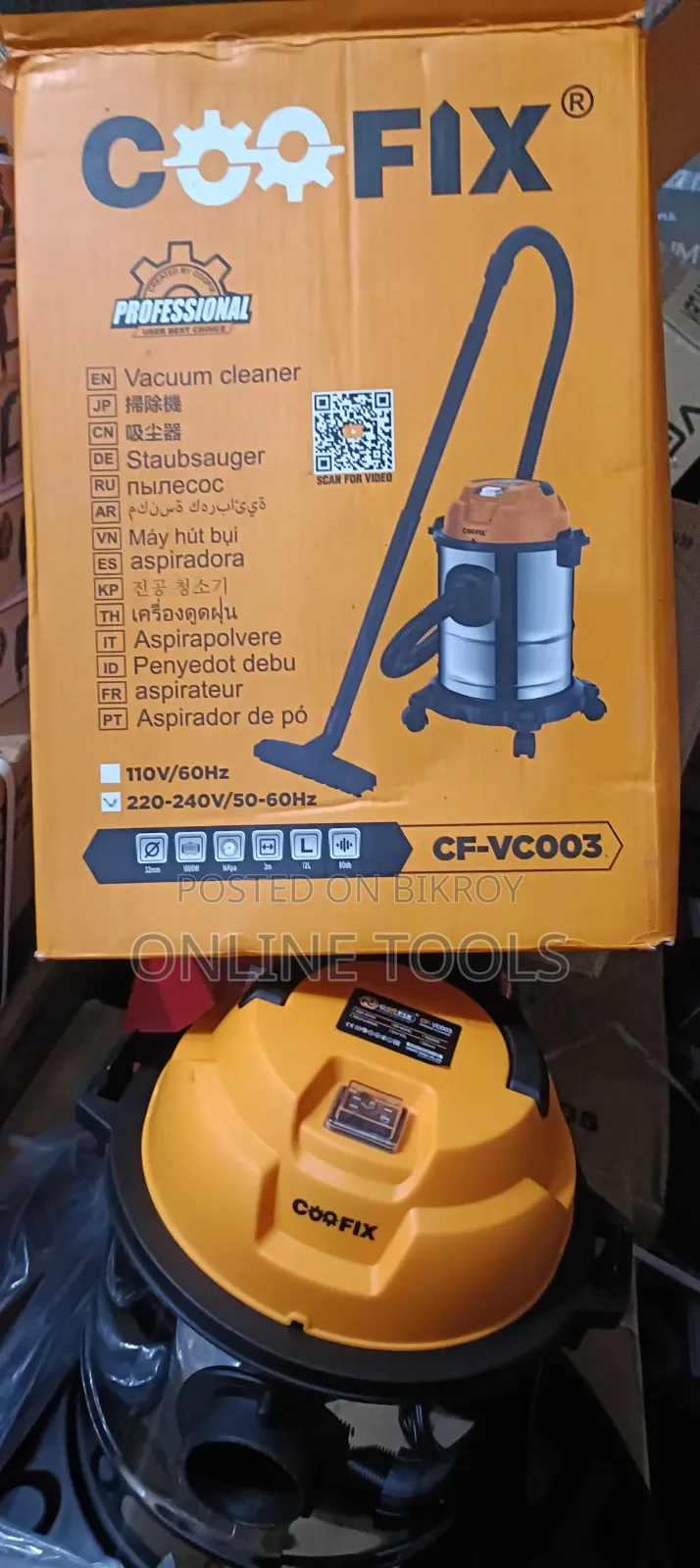Vacuum Cleaner Machine 20 L