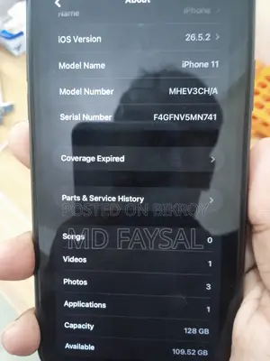 Apple iPhone 11 128 GB Black