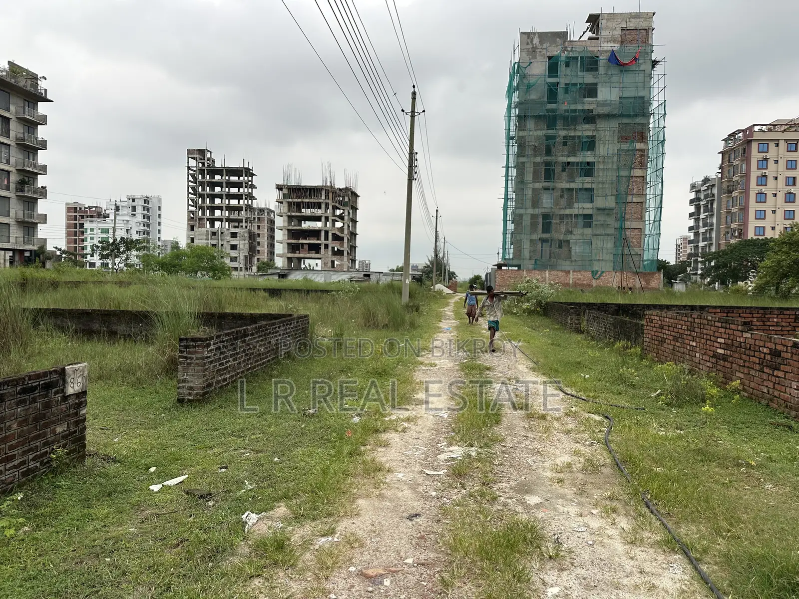 M Block 4 Katha South Facing Plot Urgent Sell Bashundhara R/A