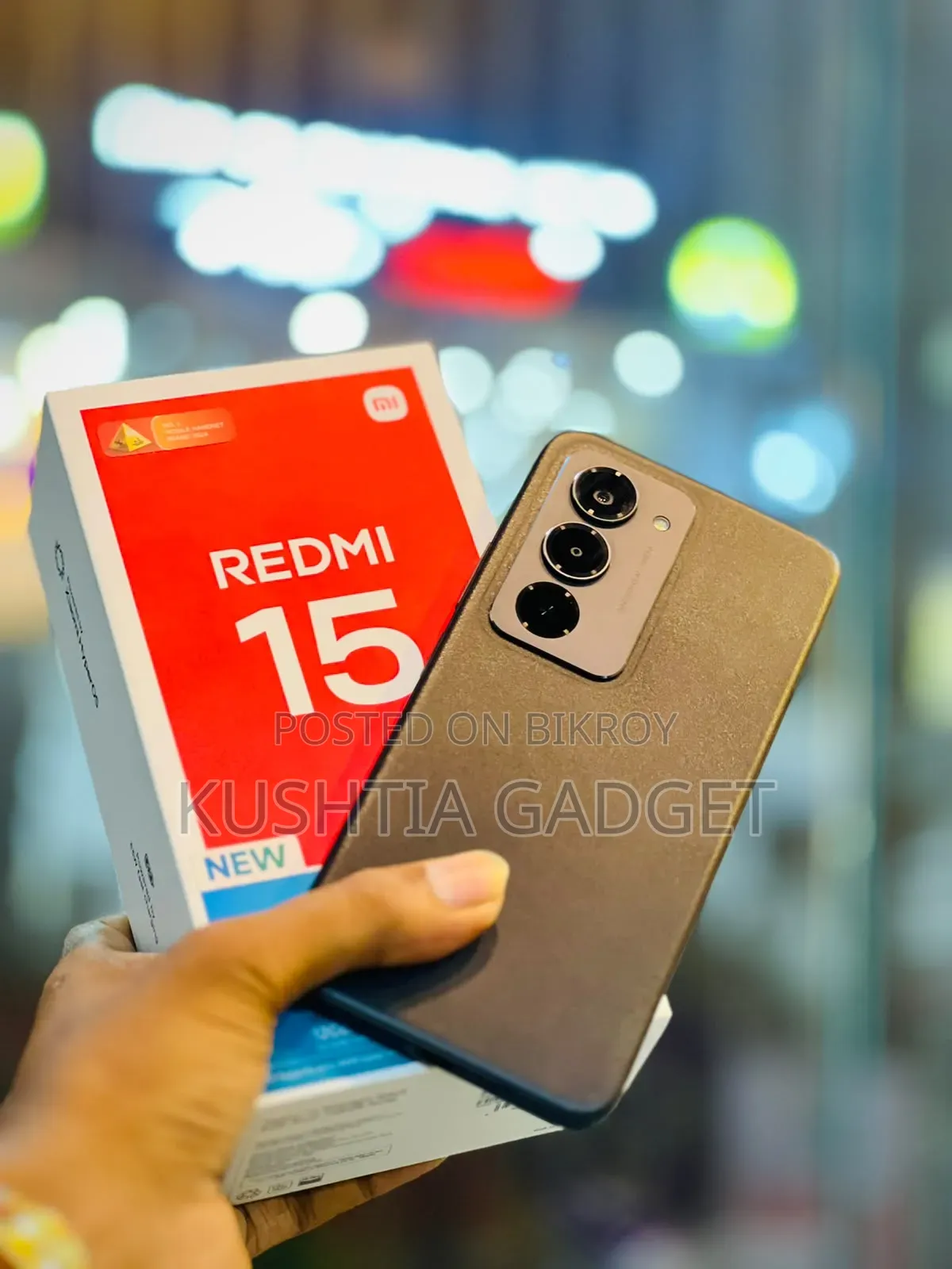 Xiaomi Redmi 15 128 GB Black