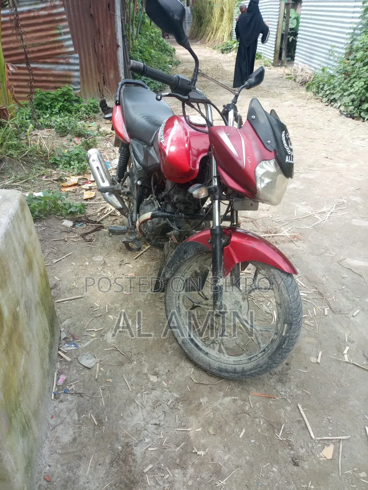 Bajaj Discover 110 2018 Red