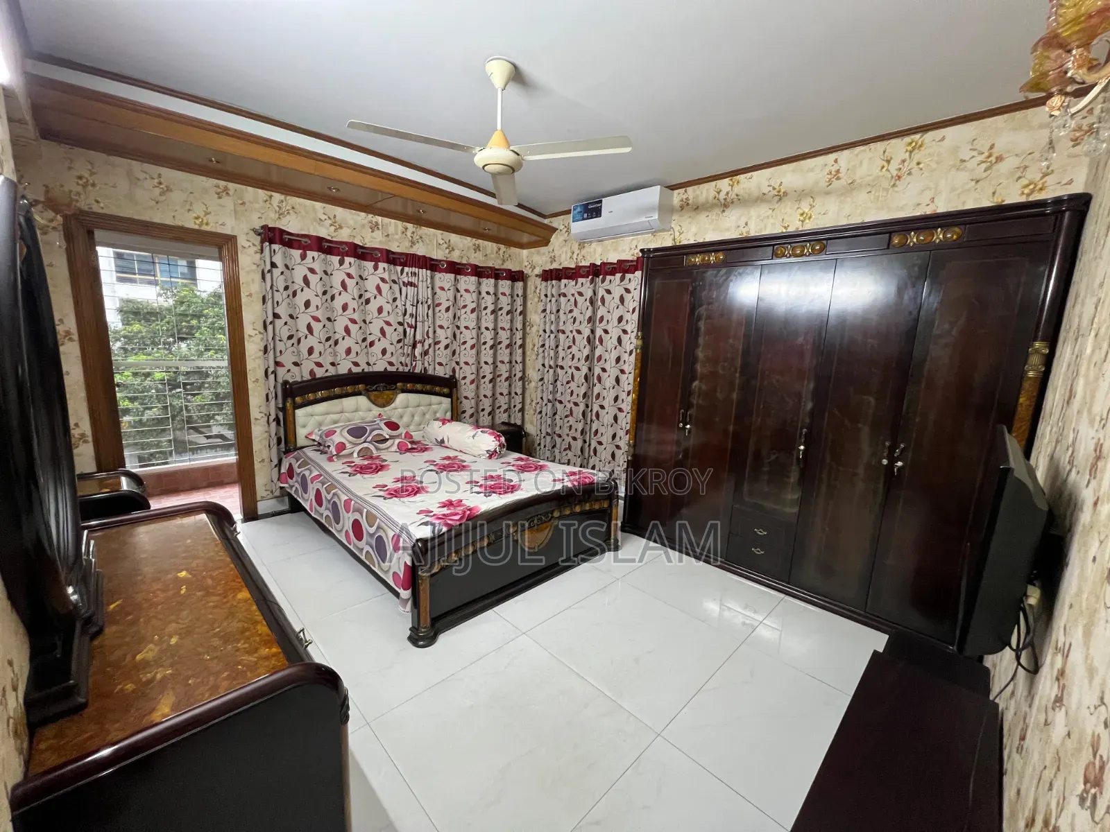 Furnished 3-Bedroom Apartment in Assurance Mehman, Gulshan for Rent