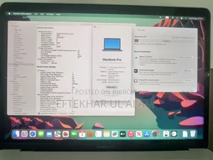 Laptop Apple MacBook Pro 2017 8GB Intel Core i5 SSD 256GB