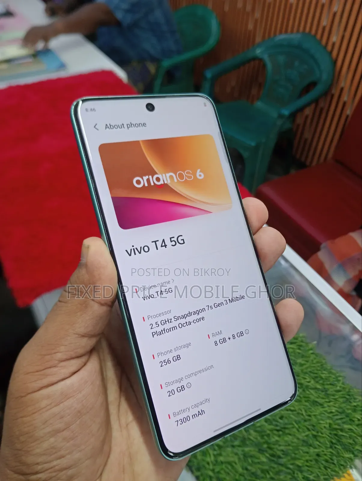Vivo T4 256 GB Black
