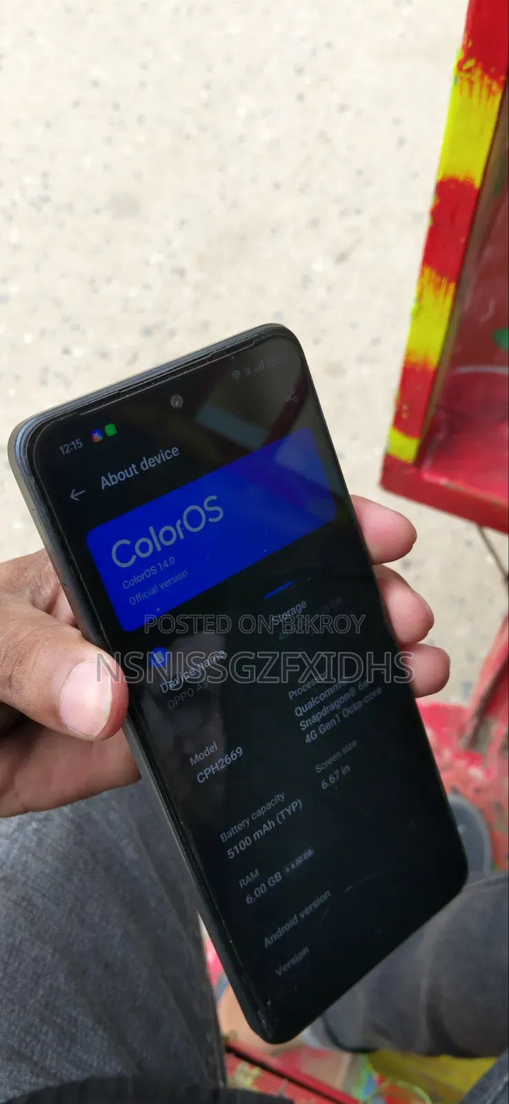 ওপ্পো এ৩ ১২৮ জিবি ব্ল্যাক