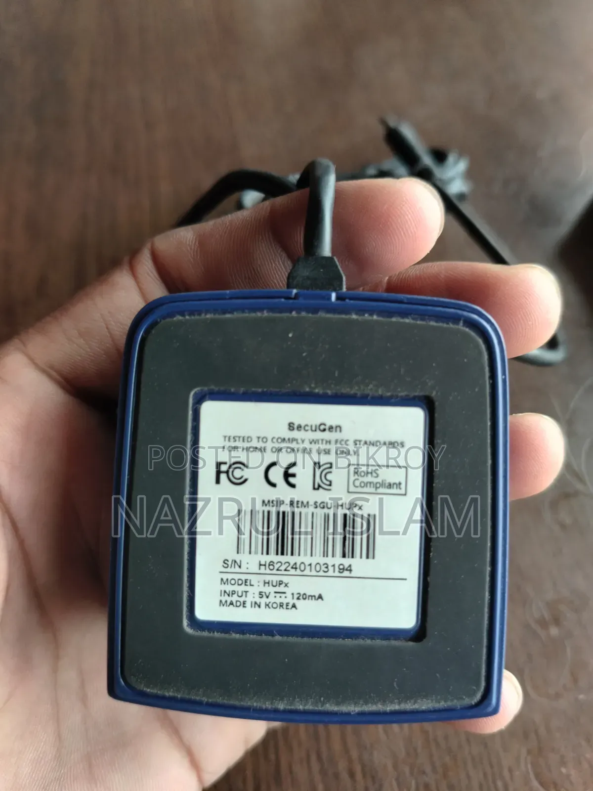 SecuGen Fingerprint Scanner