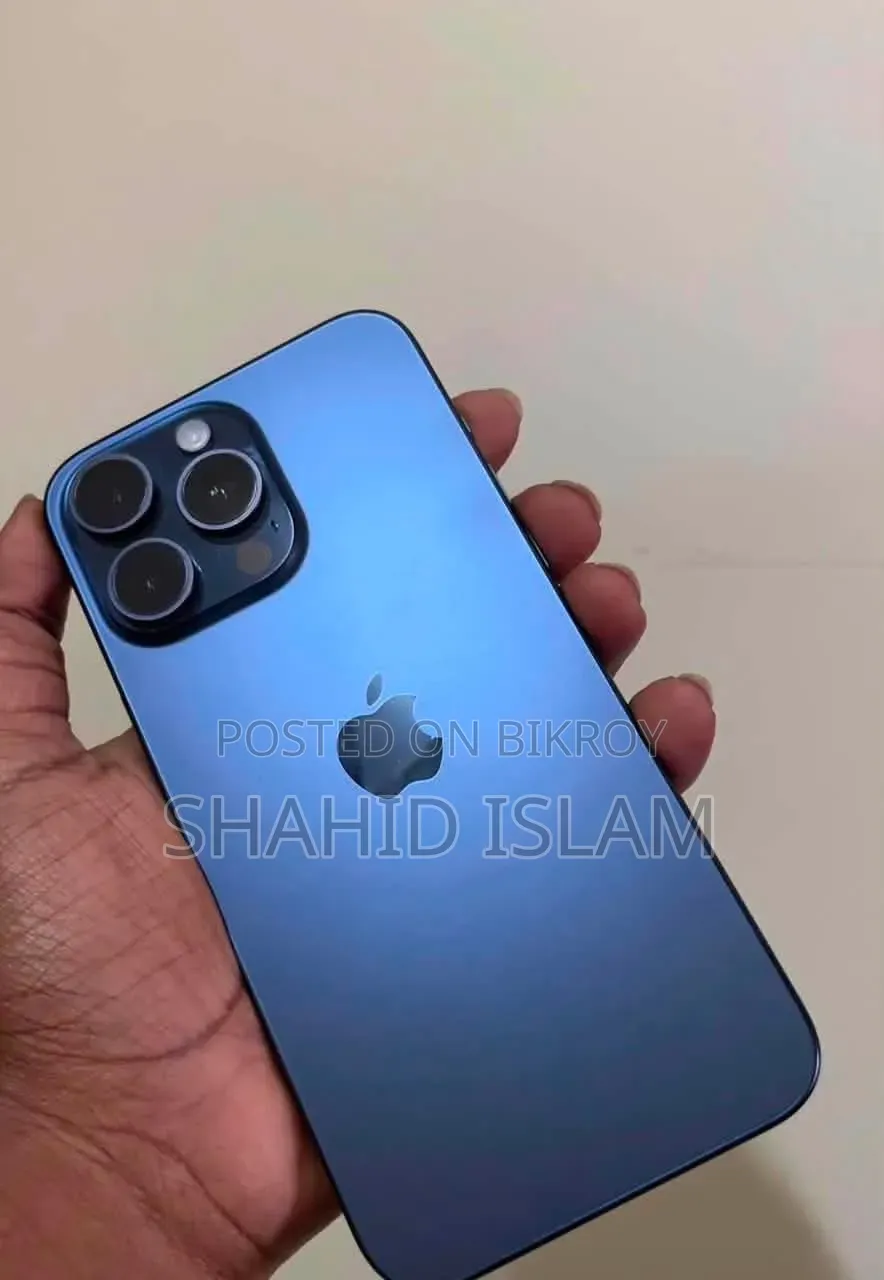 অ্যাপল আইফোন ১৫ প্রো ম্যাক্স ২৫৬ জিবি নীল