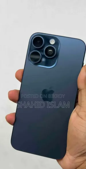 অ্যাপল আইফোন ১৫ প্রো ম্যাক্স ২৫৬ জিবি নীল