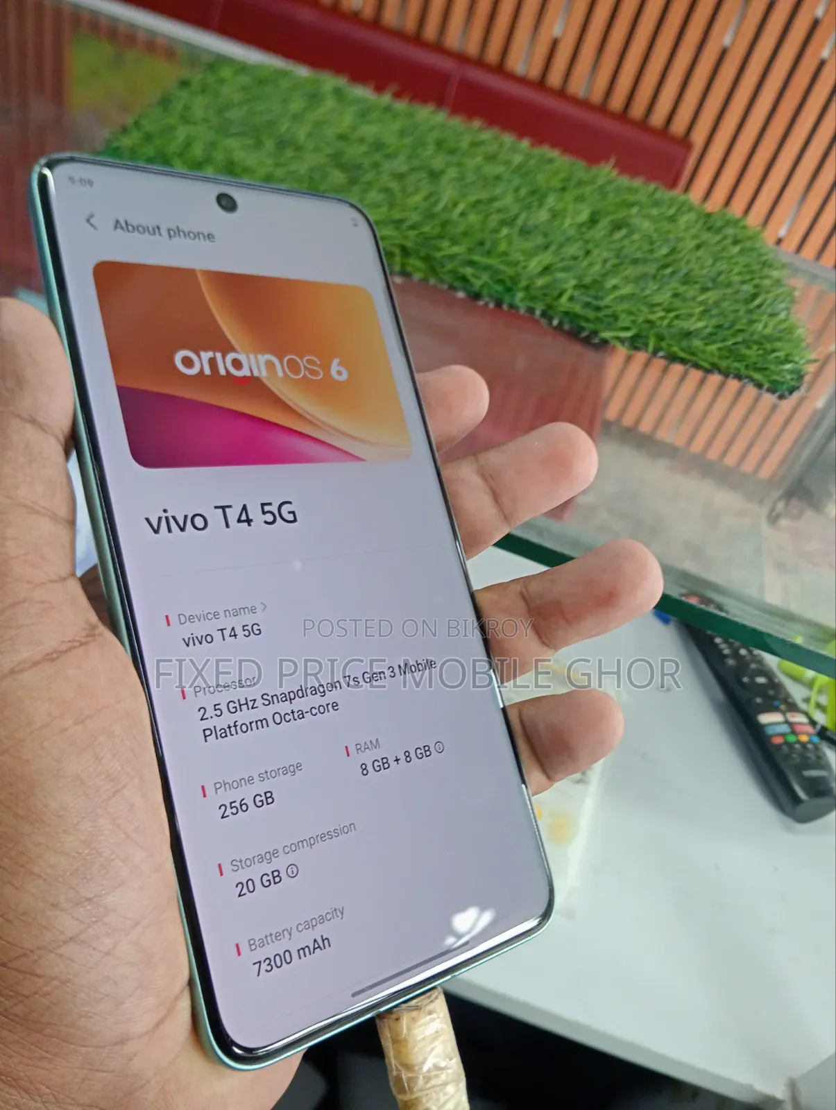 Vivo T4 256 GB Red
