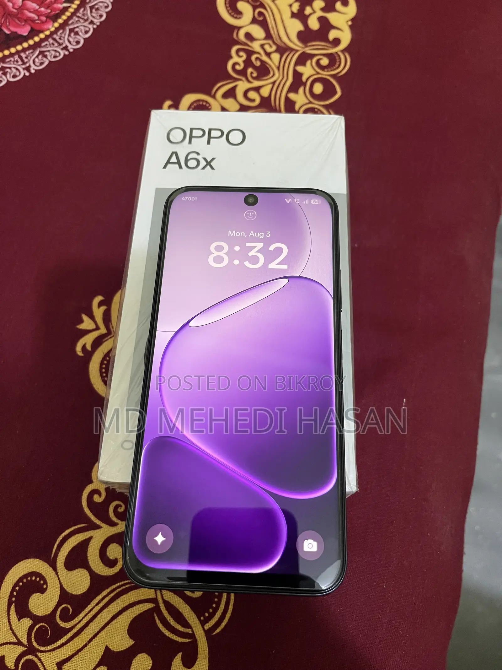 Oppo A6x 128 GB Purple