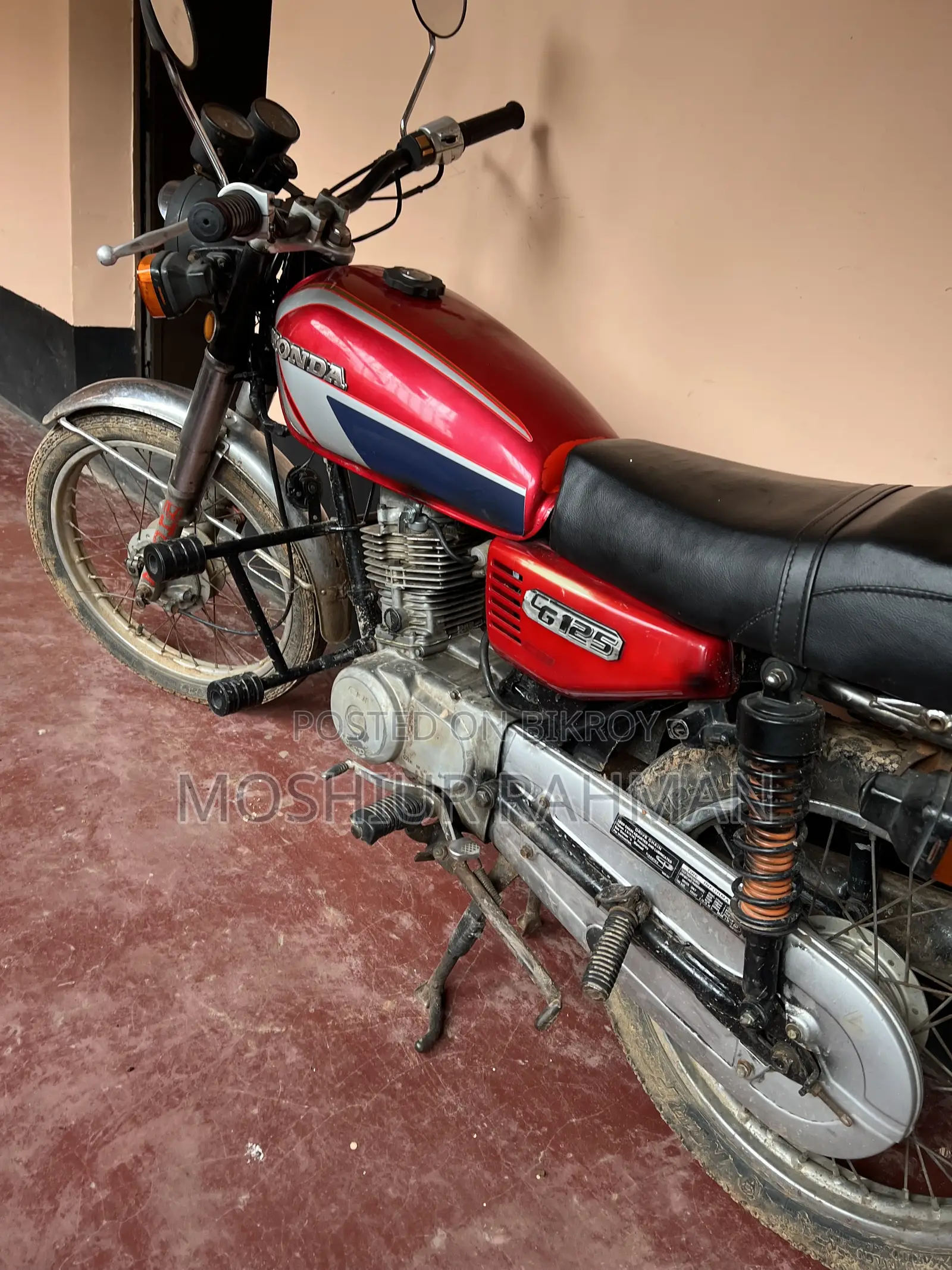 হোন্ডা সিজি১১০ ২০০৩ লাল