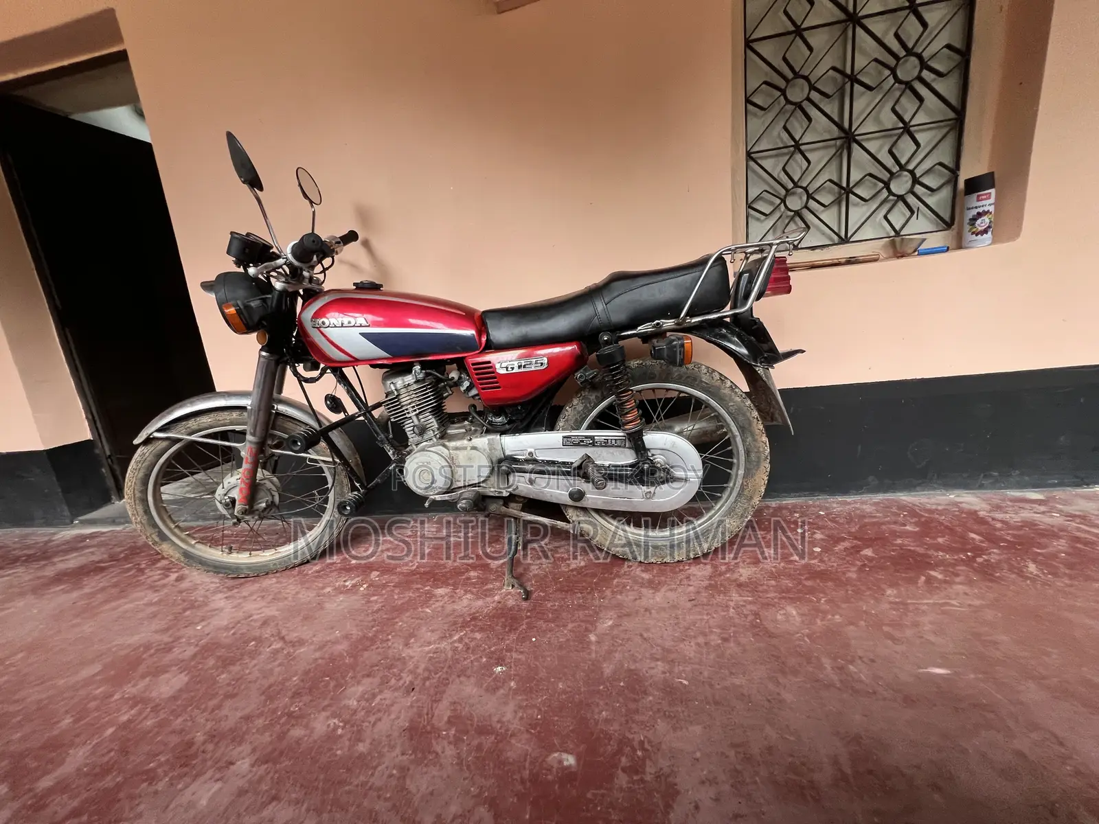 হোন্ডা সিজি১১০ ২০০৩ লাল