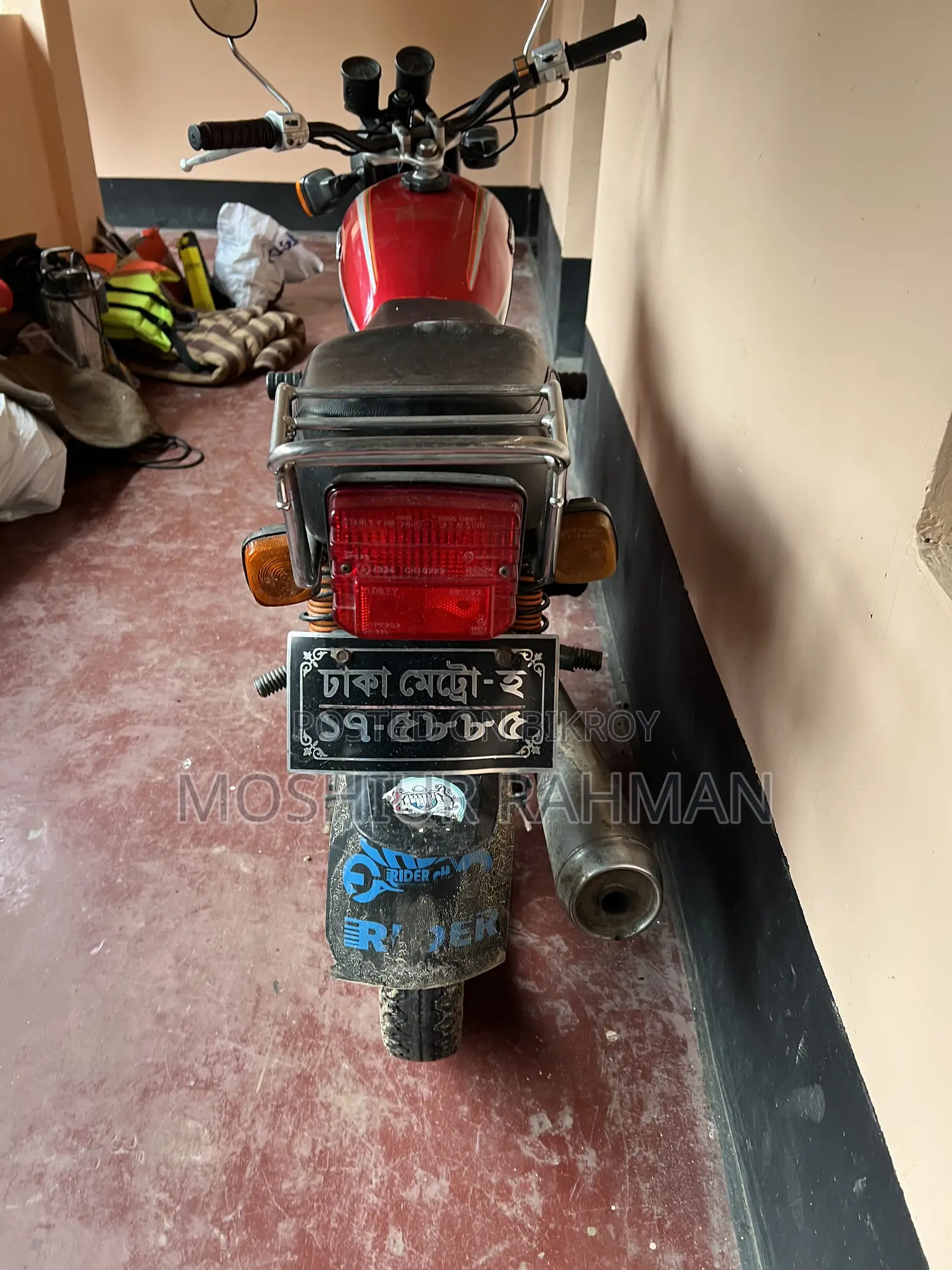 হোন্ডা সিজি১১০ ২০০৩ লাল