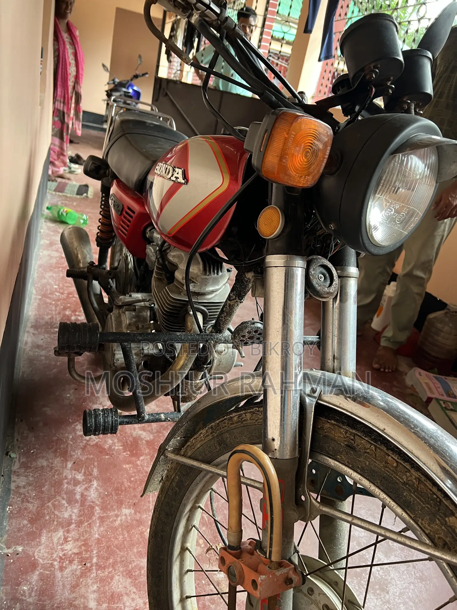 হোন্ডা সিজি১১০ ২০০৩ লাল