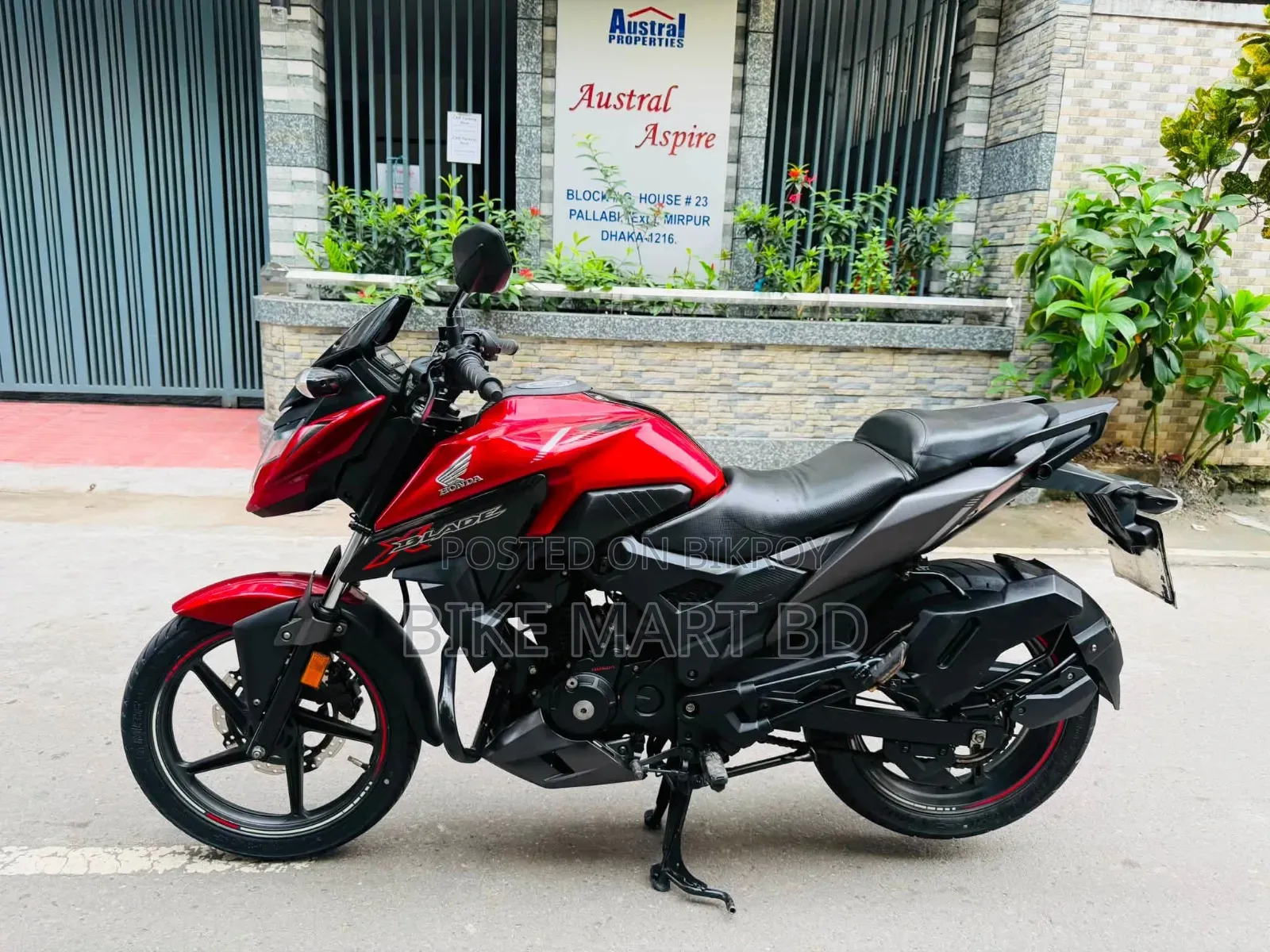 Honda X-Blade 160 2020 Red
