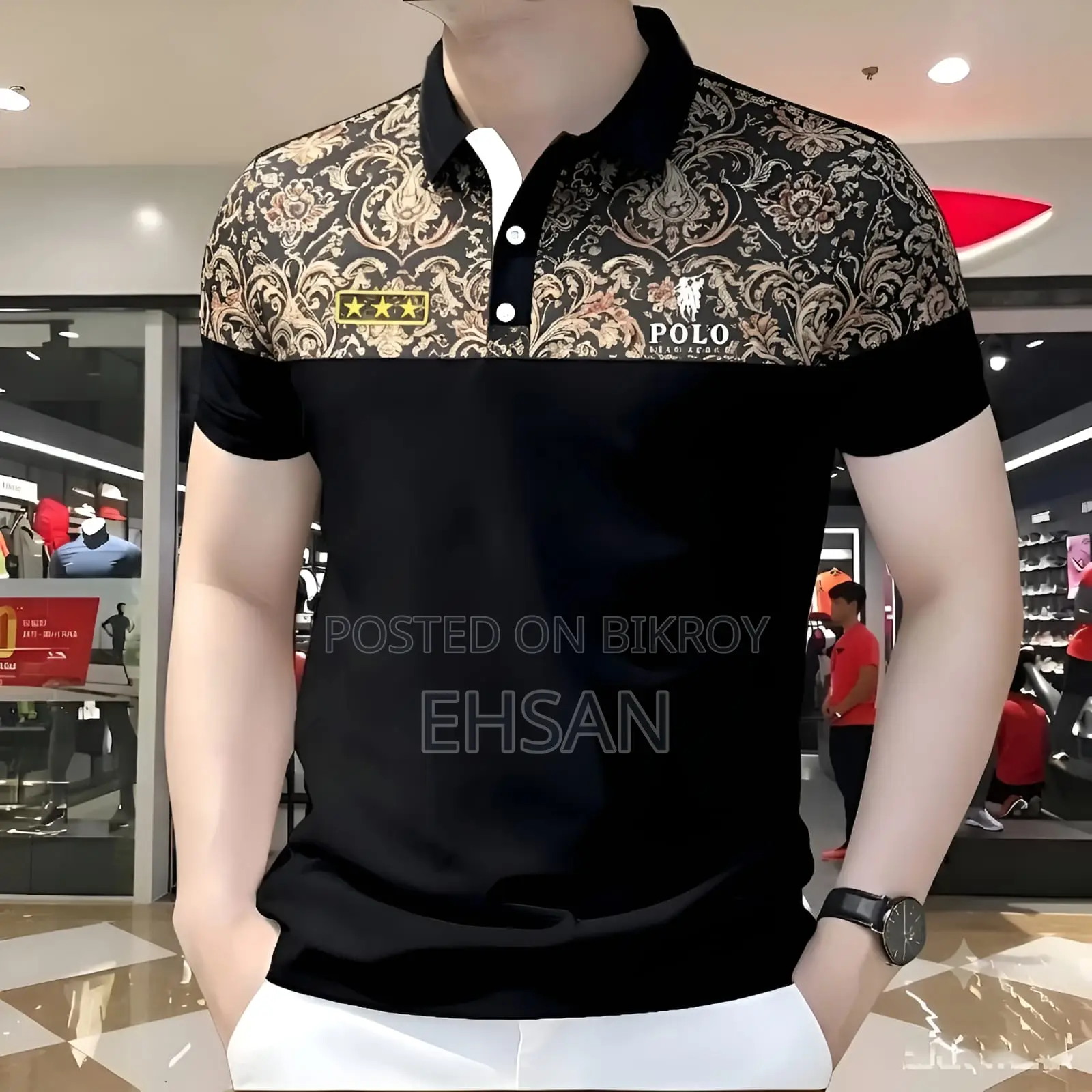 Stylish Polo Shirt – Premium Export Quality