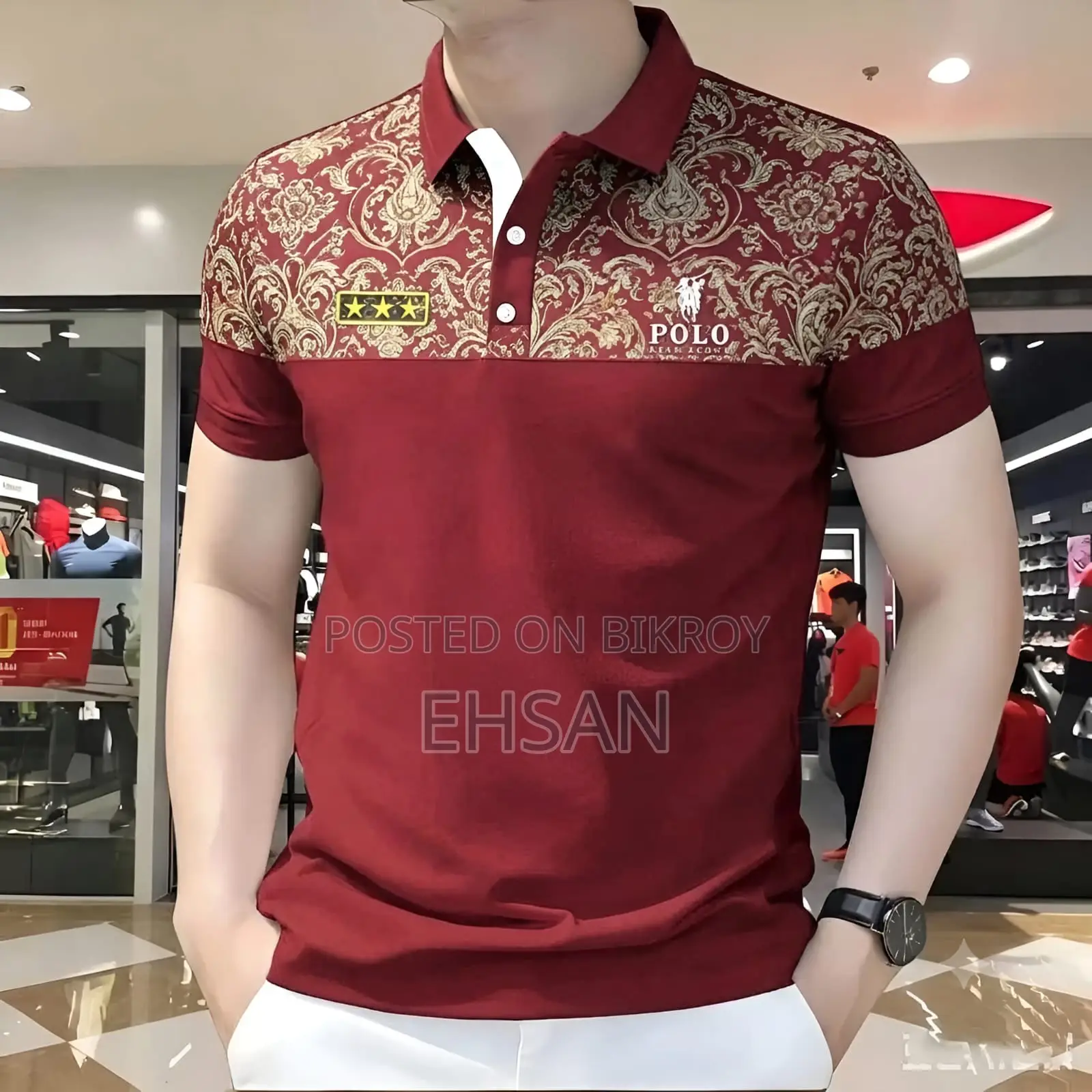 Stylish Polo Shirt – Premium Export Quality