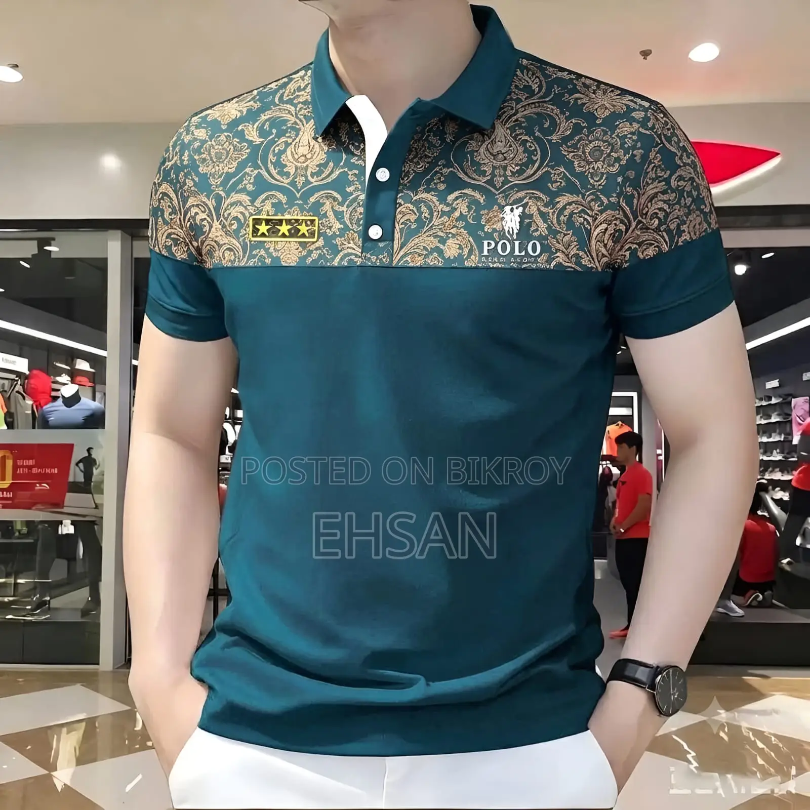 Stylish Polo Shirt – Premium Export Quality
