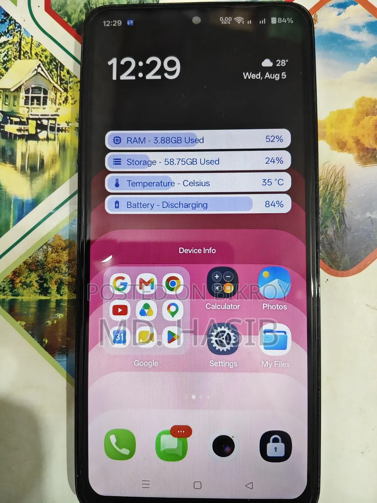 Oppo F27 256 GB Green