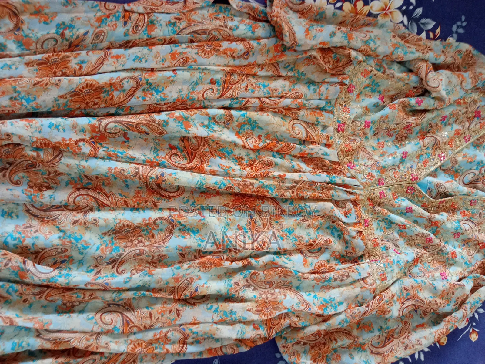 গাউন এবং ওরনা (টু পিস)