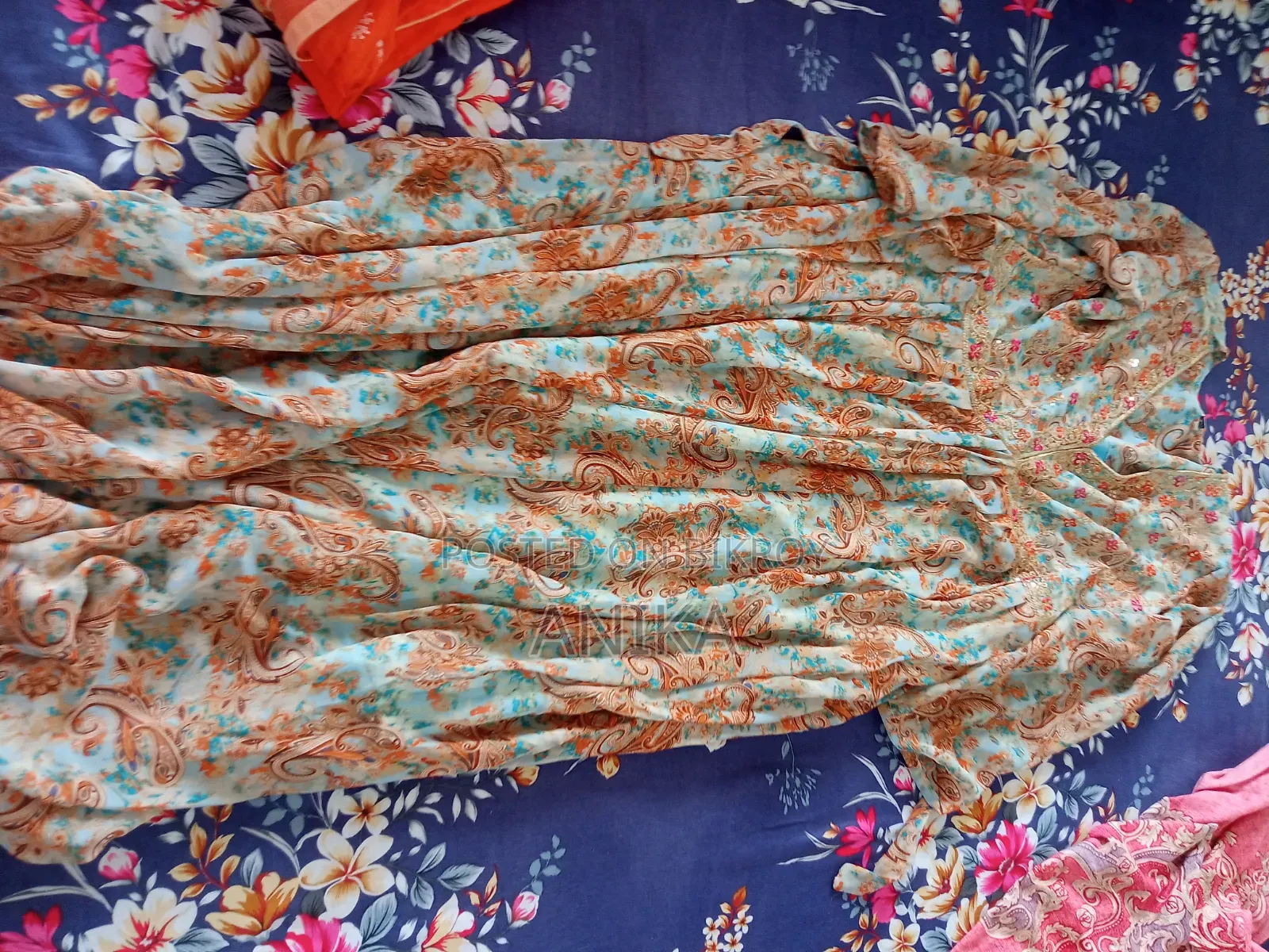 গাউন এবং ওরনা (টু পিস)
