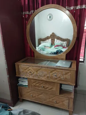 বিক্রি হবে – ১০০% সেগুন কাঠের ড্রেসিং টেবিল