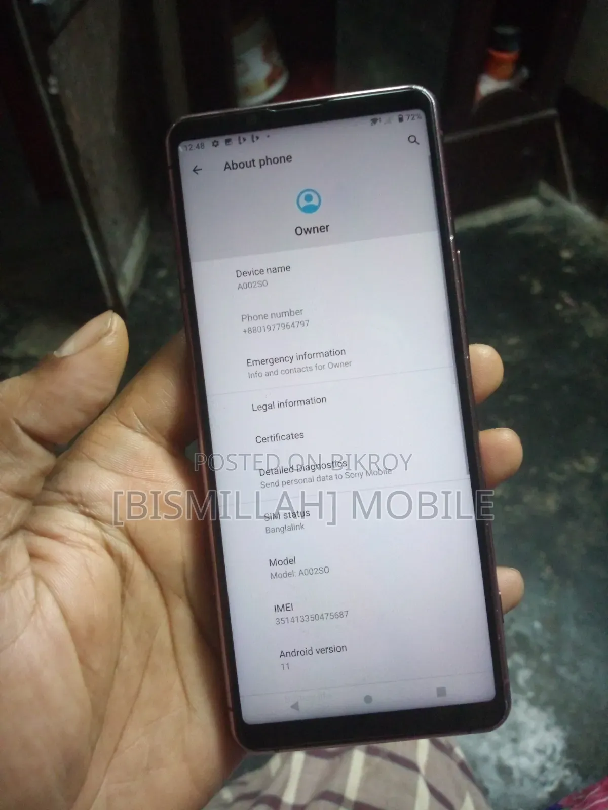 Sony Xperia 5 II 128 GB Rose Gold