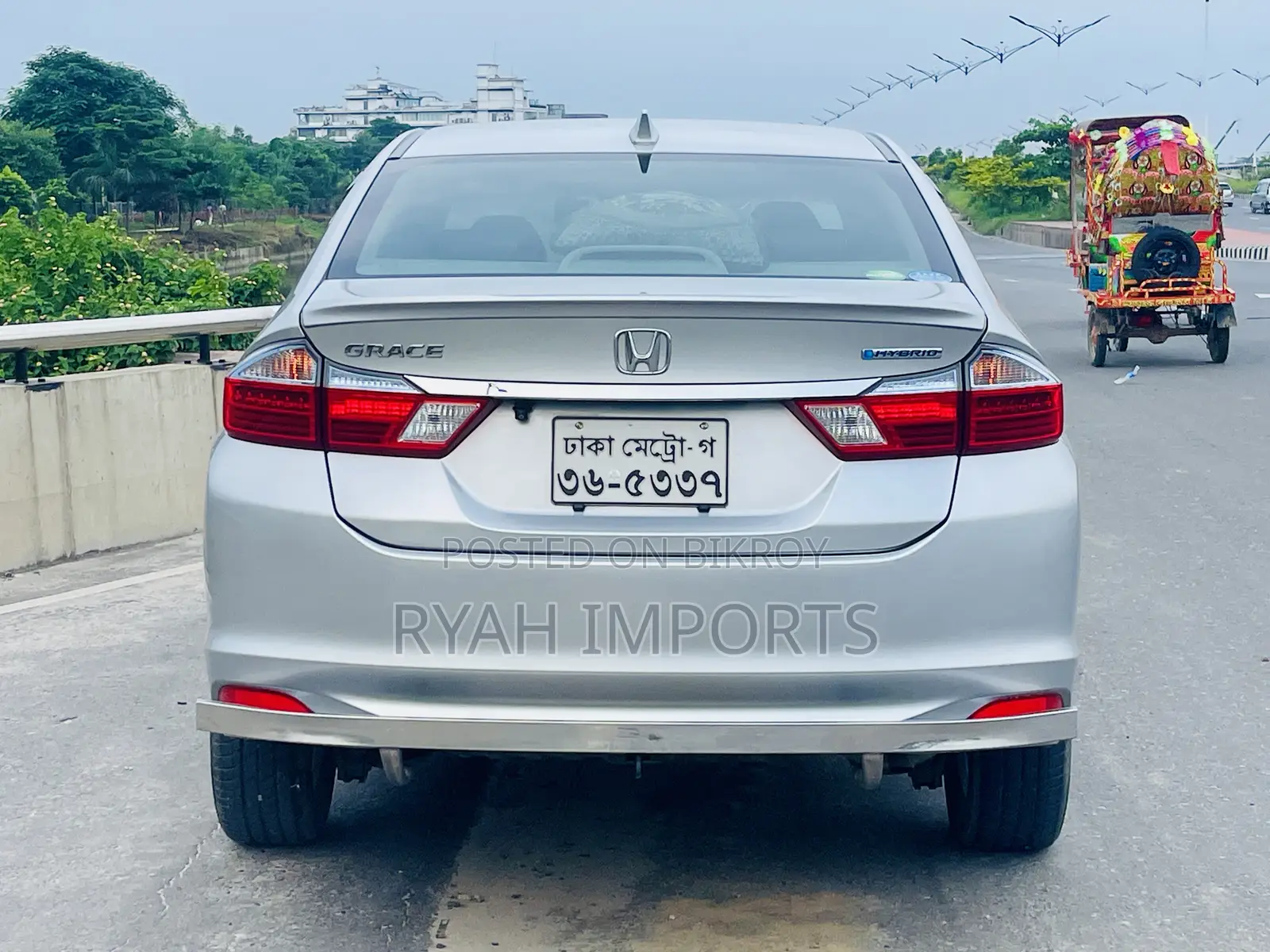 Honda Grace 1.5 Hybrid FWD 2016 Silver