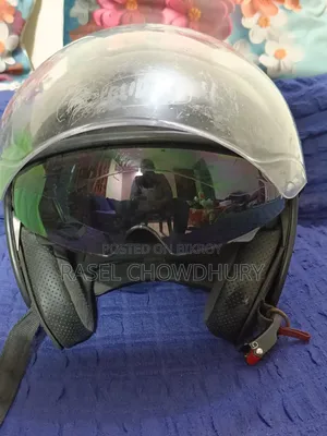 গ্লাইডার্স হাফ ফেস হেলমেট (উইথ সান ভাইজর)
