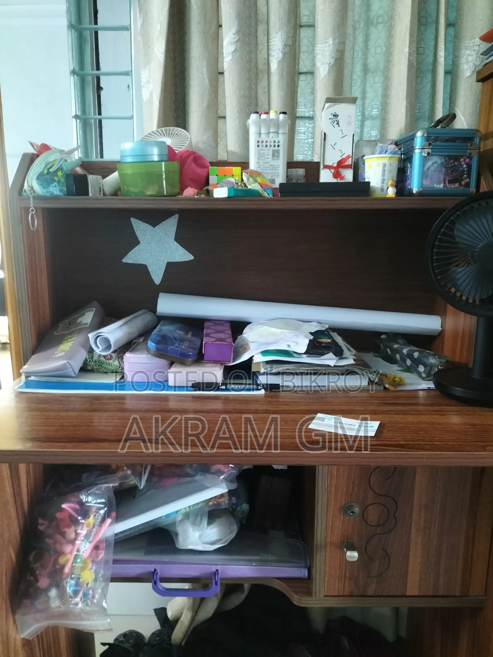 For Sell Bed and Reading Table