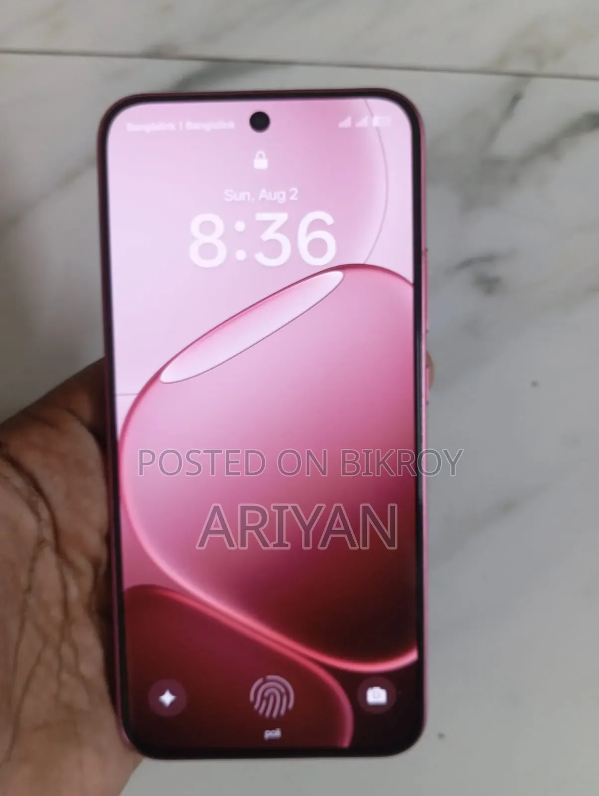 New Oppo A6 Pro 5G 256 GB Red
