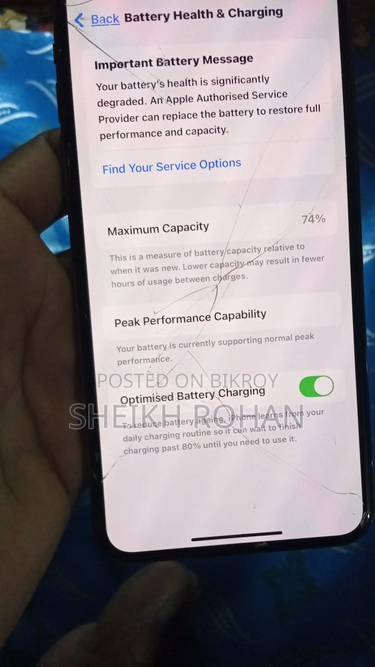Apple iPhone XS Max 64 GB Rose Gold