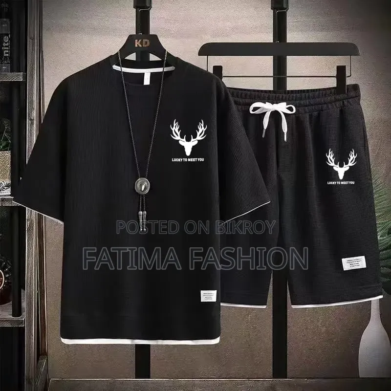 Mesh T-Shirt and Short Pant Set