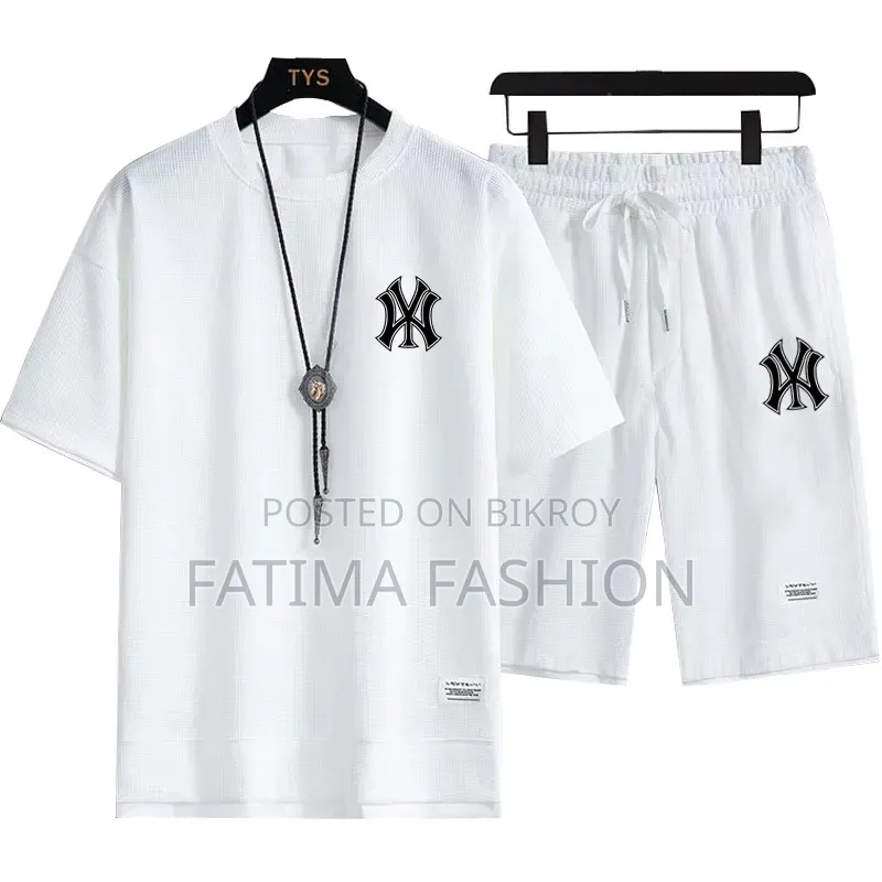 Mesh T-Shirt and Short Pant Set