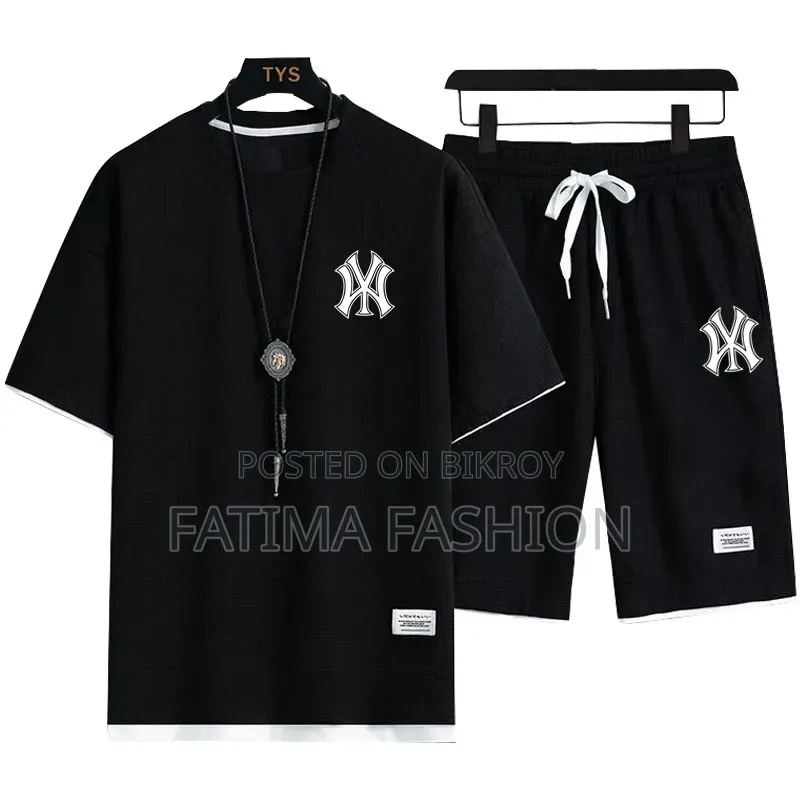 Mesh T-Shirt and Short Pant Set