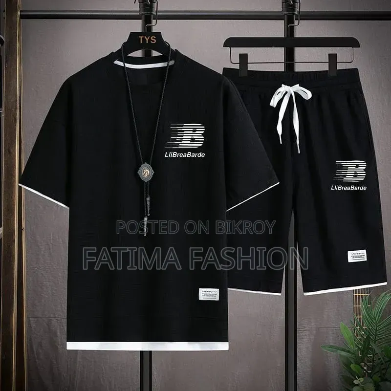 Mesh T-Shirt and Short Pant Set