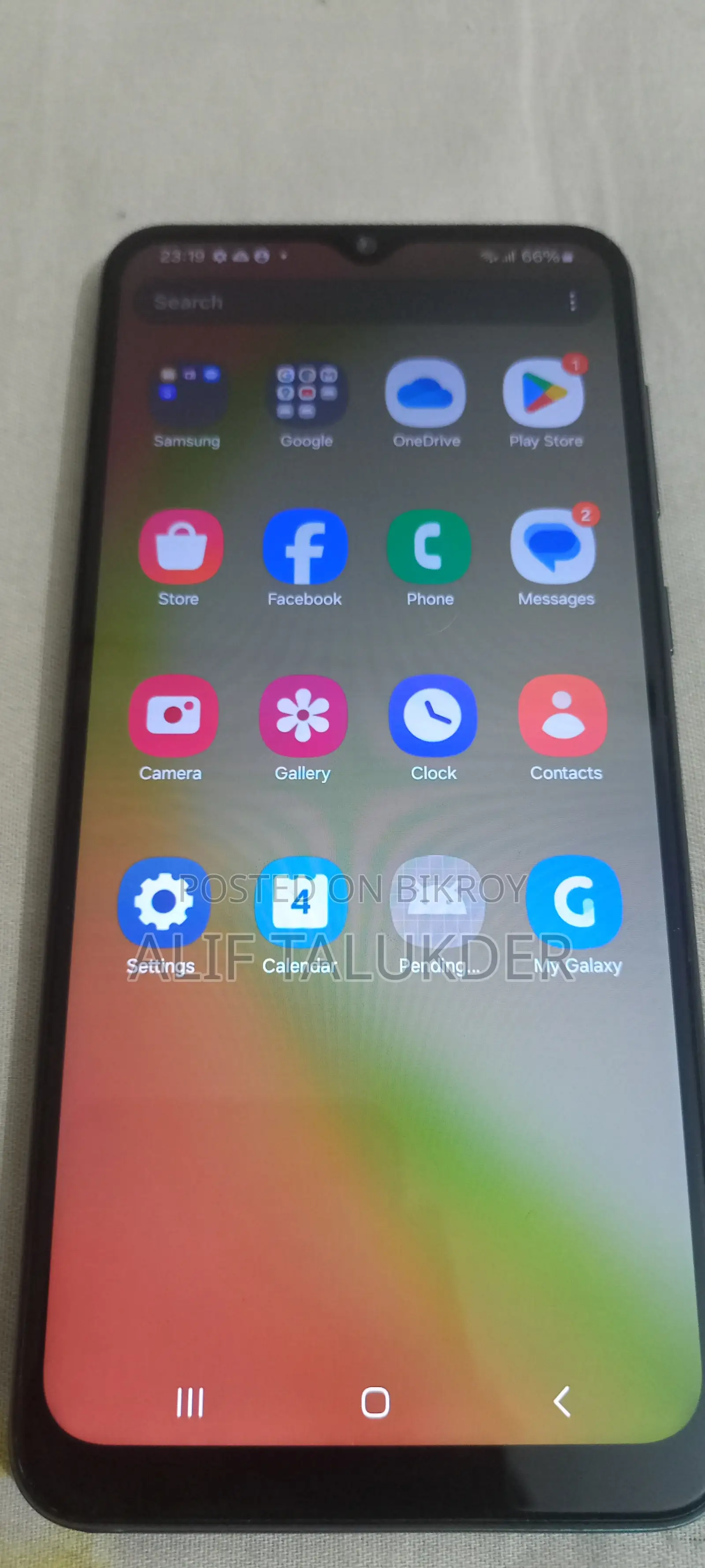 স্যামসাং গ্যালাক্সি এ০৪ ৬৪ জিবি নীল