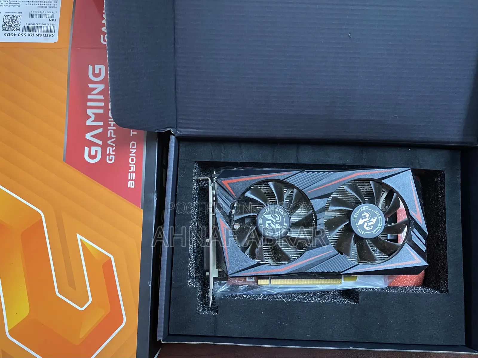 PELADN KaiTian RX 550 4gb Graphics Card
